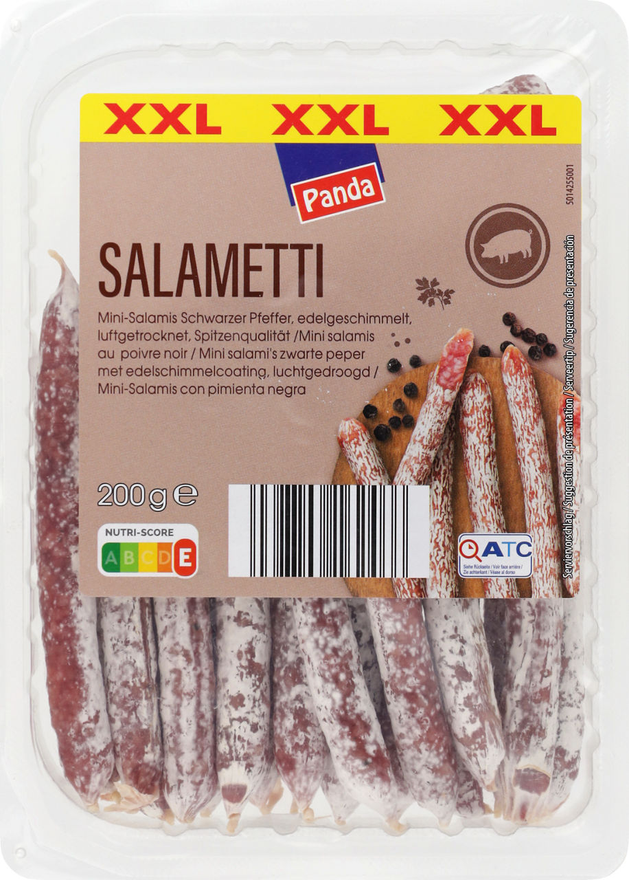 PANDA® - Salametti con pimienta negra