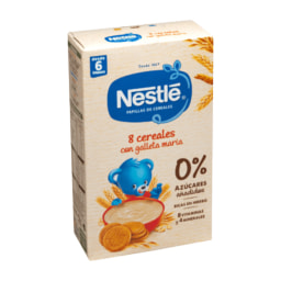 NESTLÉ® - Papillas 8 cereales con galleta