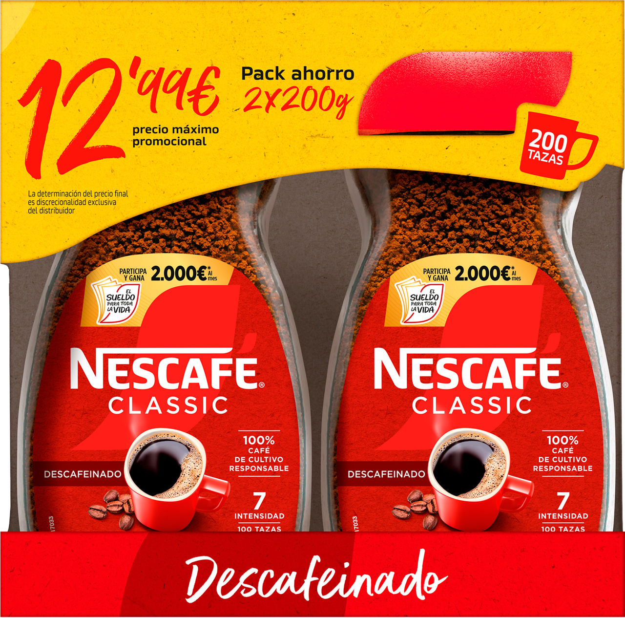 NESCAFÉ® - Café soluble descafeinado