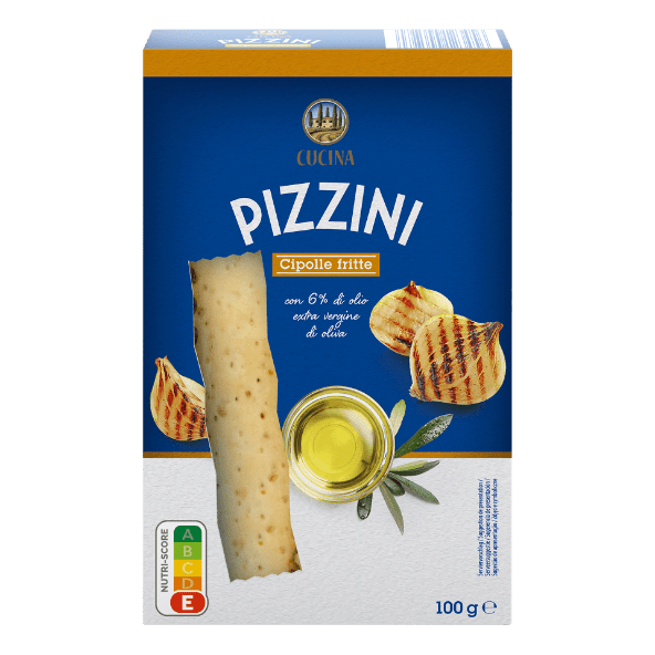 CUCINA® - Pizzini con cebolla frita