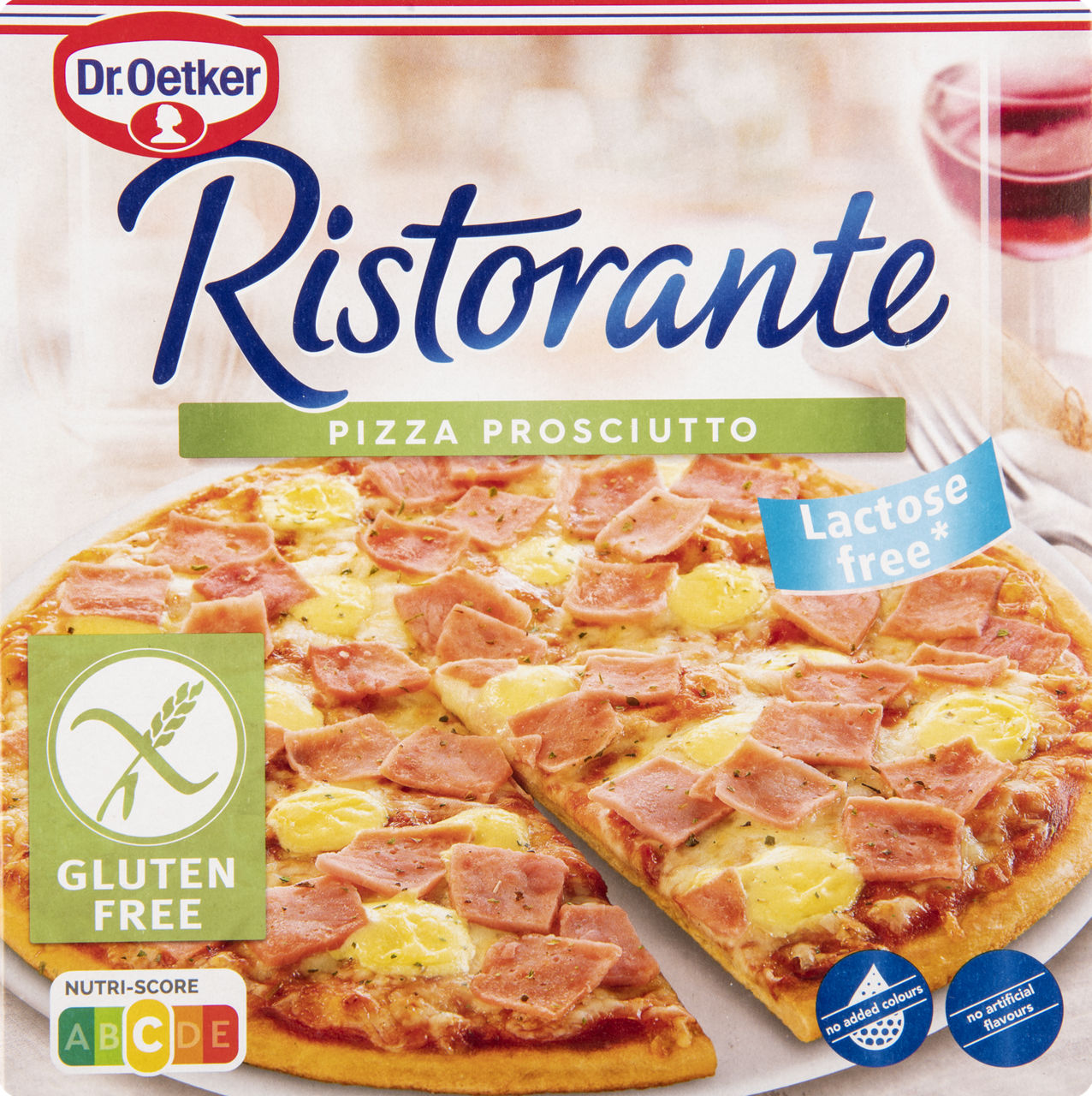 DR. OETKER® - Pizza de jamón y queso sin gluten