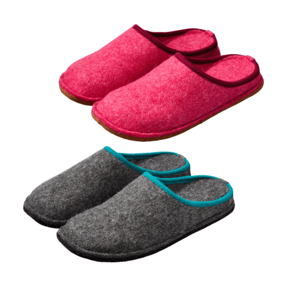 UP2FASHION® - Zapatillas de fieltro