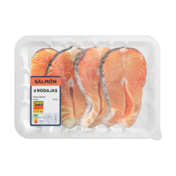 Rodajas de salmón