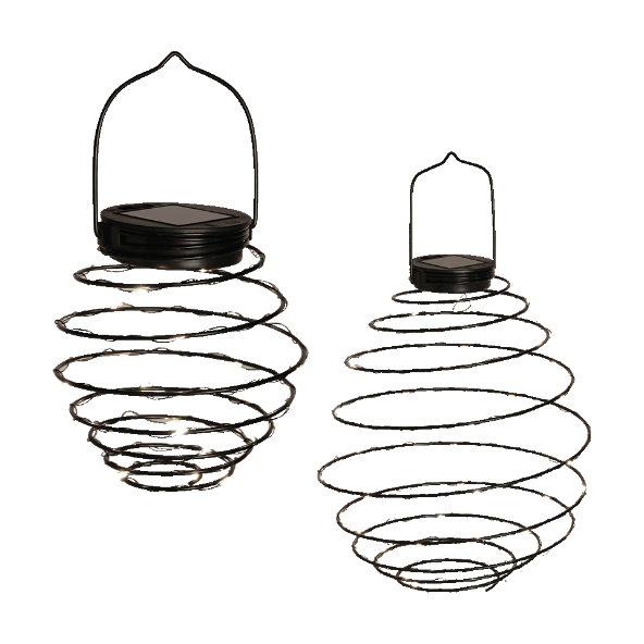 BELAVI® - Lámpara solar en espiral