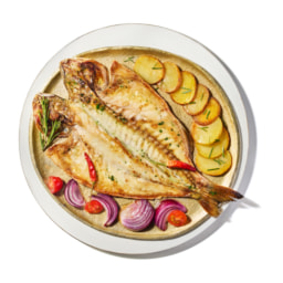 Dorada a la espalda