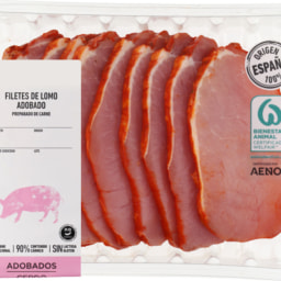 Filetes de lomo adobados