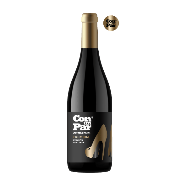CON UN PAR® - Vino tinto garnacha DOP Utiel-Requena