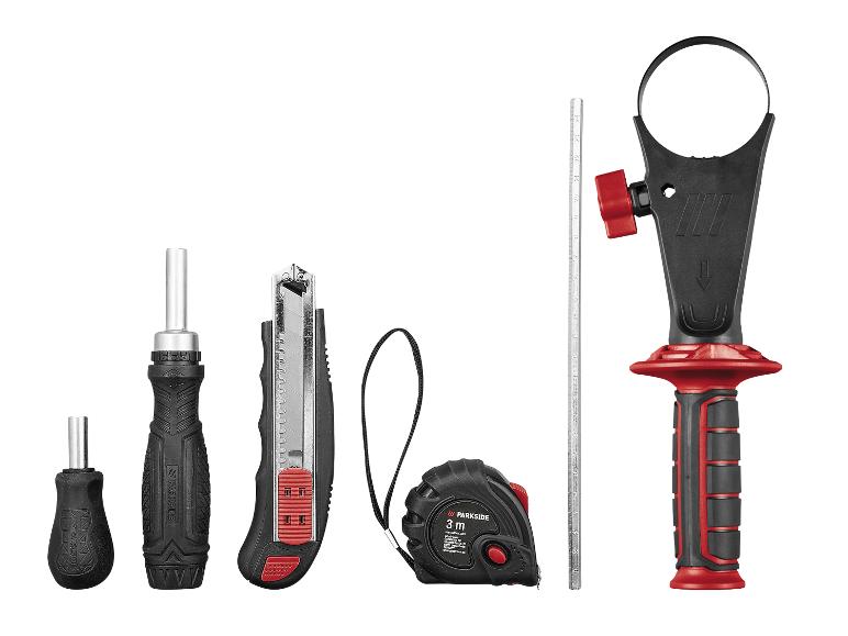 PARKSIDE PERFORMANCE® - Set de taladro percutor atornillador recargable de 20 V »PSBSAP 20-Li C3«, con batería y cargador.