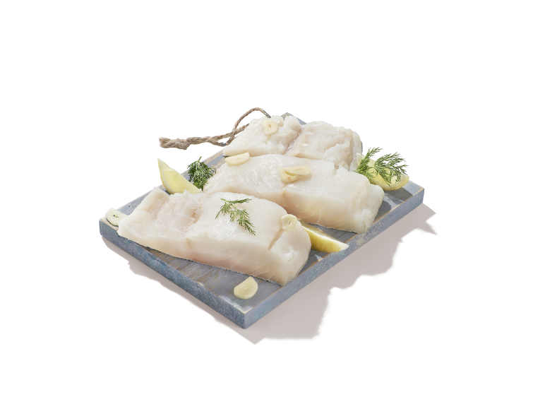 Filete de bacalao al punto de sal
