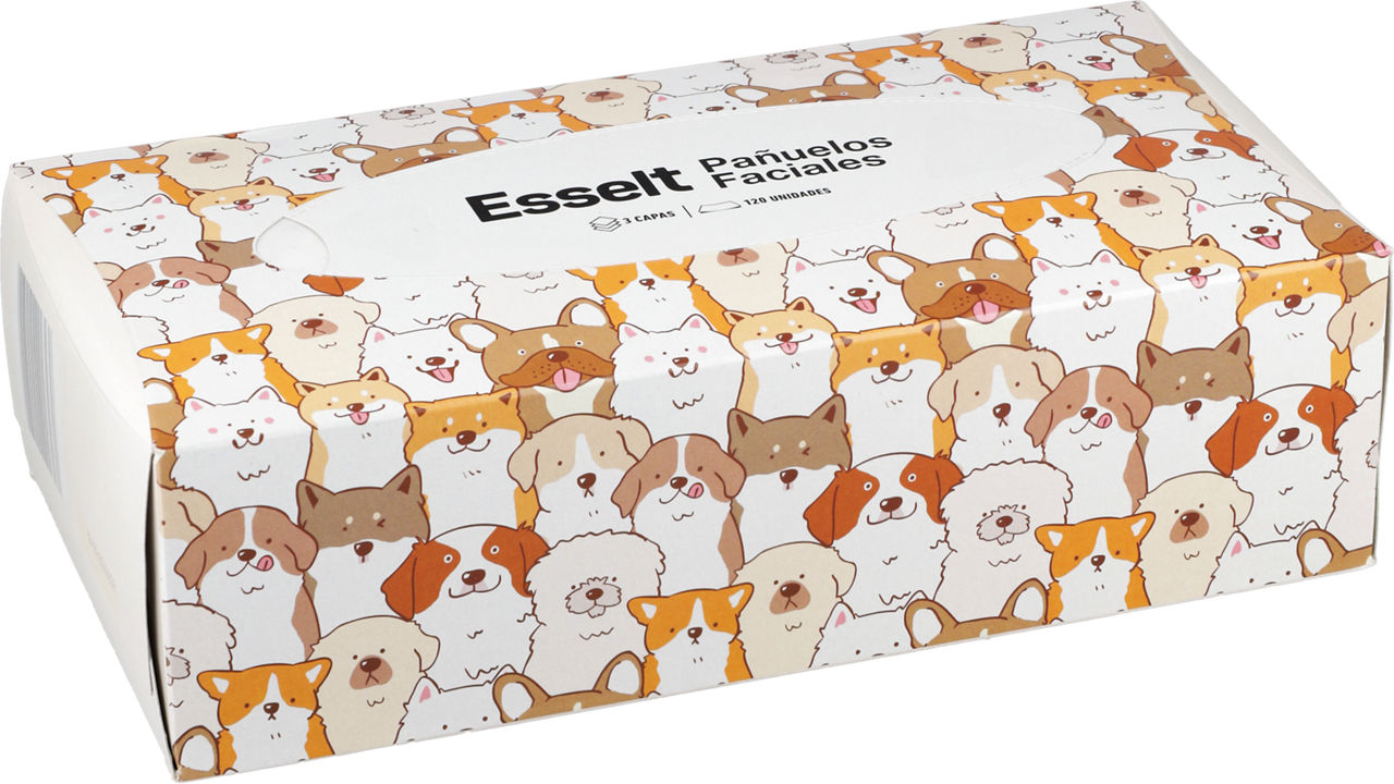 ESSELT® - Pañuelos faciales 3 capas