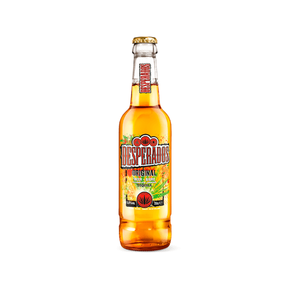 DESPERADOS® - Cerveza lager aromatizada con agave
