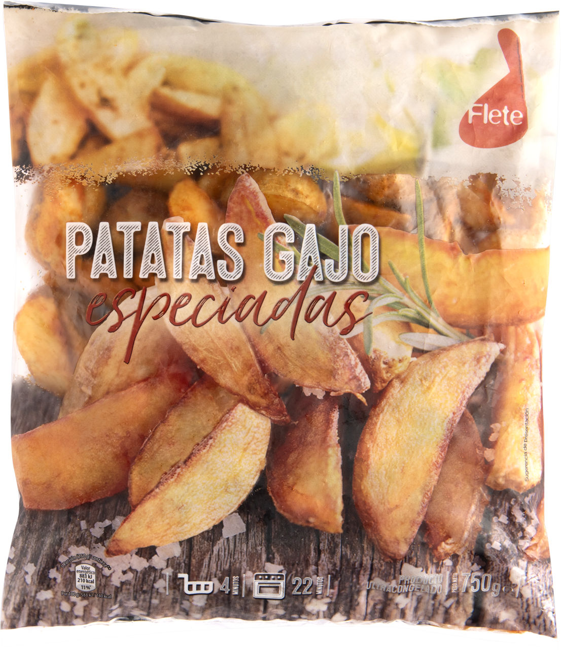 FLETE® - Patatas gajo especiadas