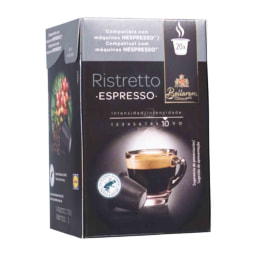 Cápsulas de café Ristretto espresso