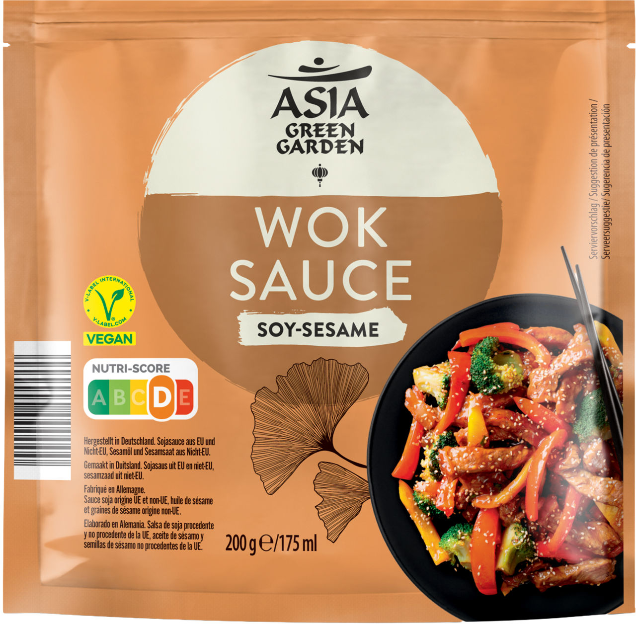 ASIA GREEN GARDEN® - Salsa de soja y sésamo para wok