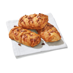 Trenza con nueces pecanas