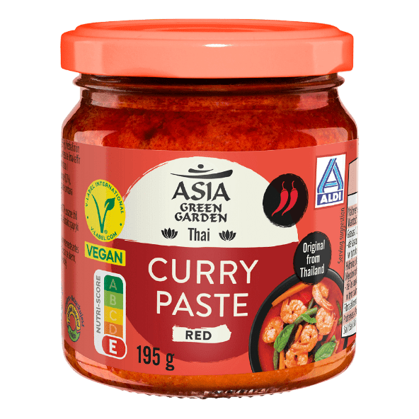 ASIA GREEN GARDEN® - Pasta de curry rojo