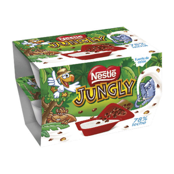 NESTLÉ® - Yogur mix con chocolate Jungly