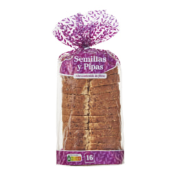 LA CESTERA - Pan de molde con pipas de girasol y calabaza