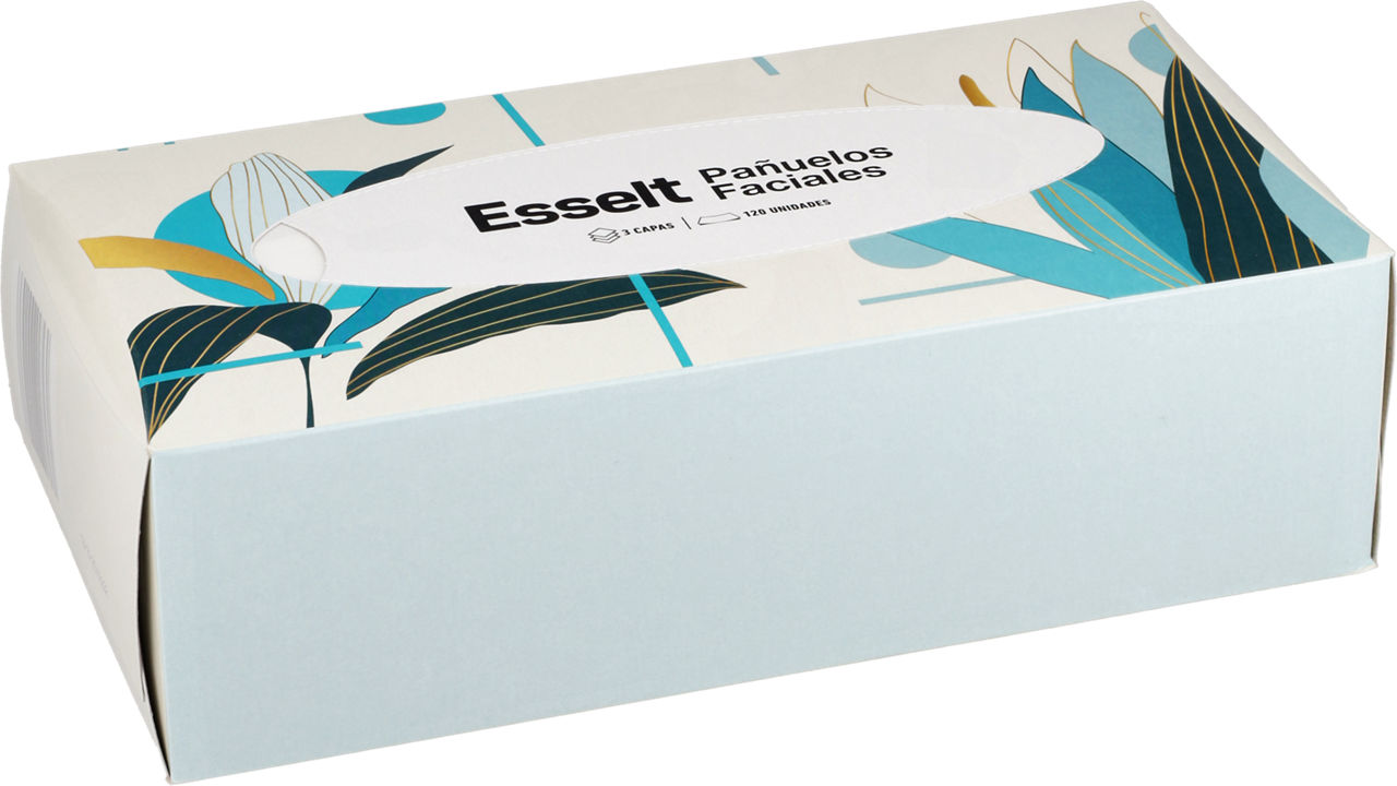 ESSELT® - Pañuelos faciales 3 capas