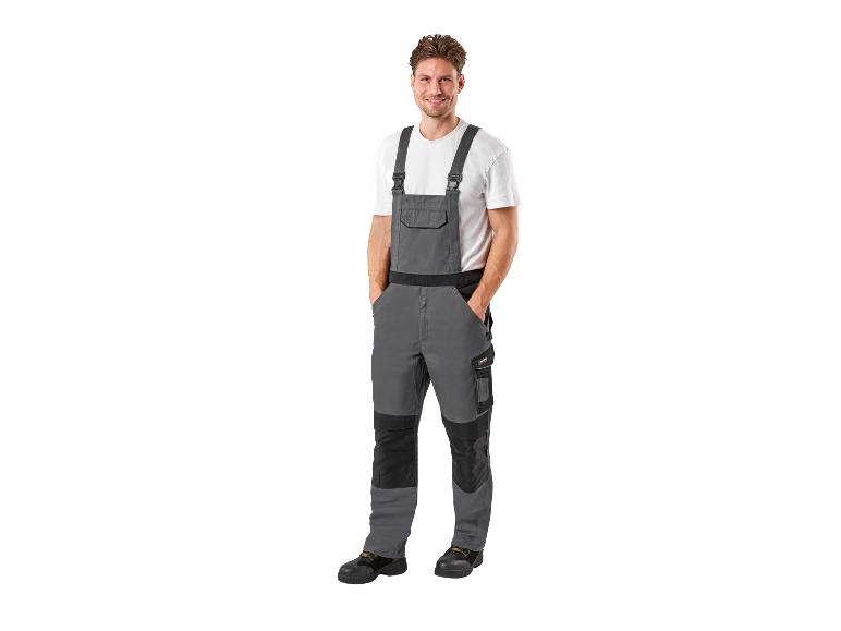 Pantalón de trabajo con peto para hombre