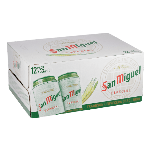 SAN MIGUEL® - Cerveza lager especial