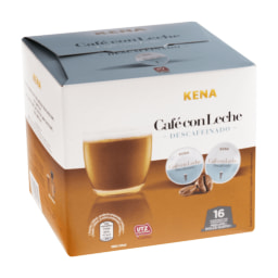 KENA® Café con leche descafeinado en cápsulas