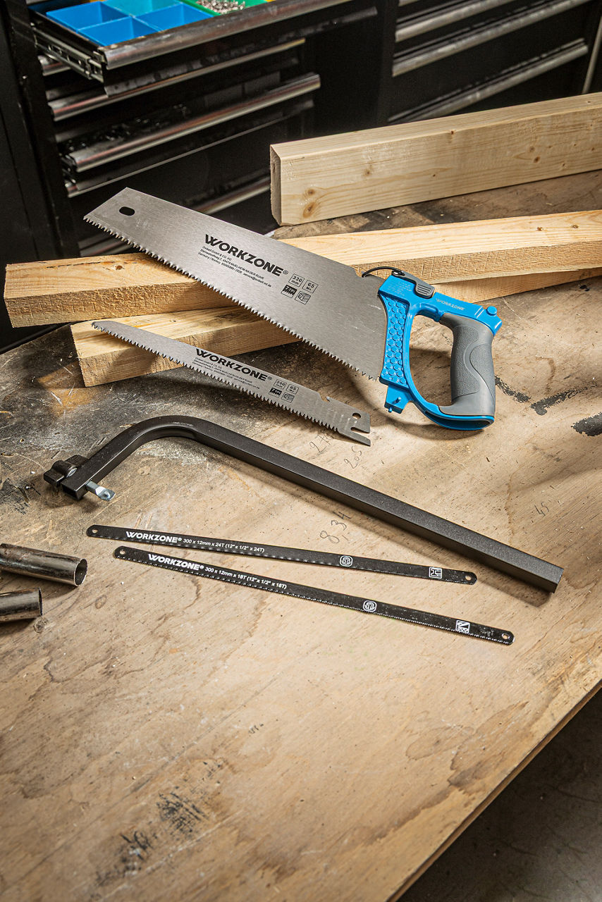 WORKZONE® - Sierra manual 3 en 1