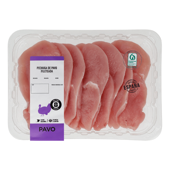 Filetes de pechuga de pavo