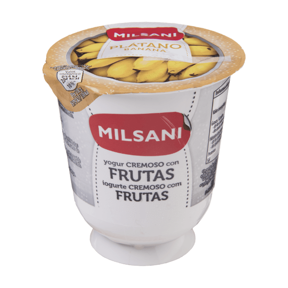 MILSANI® - Yogur cremoso con plátano
