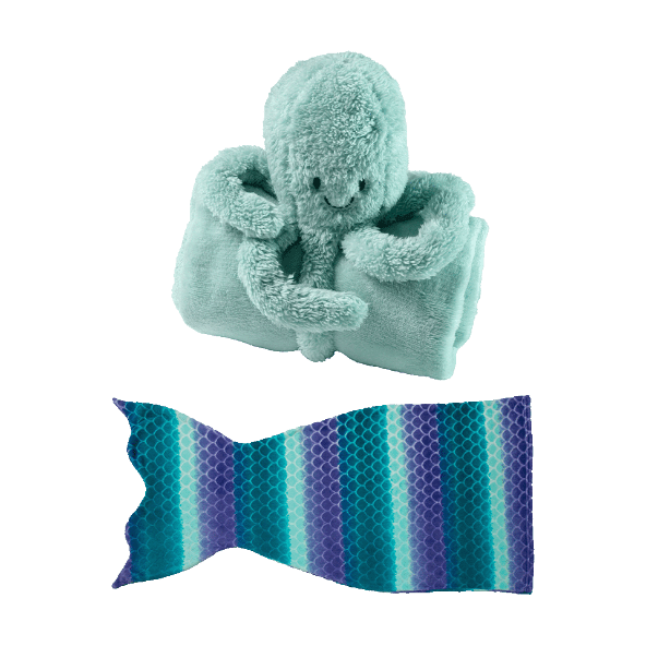 HOME CREATION® - Manta infantil / Manta cola de sirena