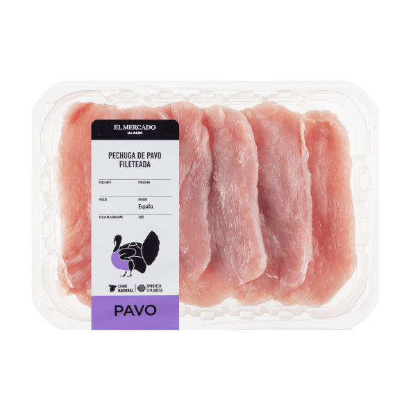 EL MERCADO® - Pechuga de pavo fileteada