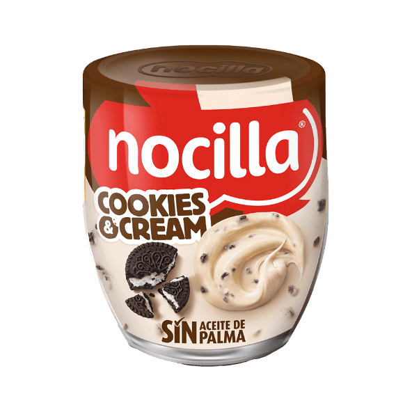 NOCILLA® - Crema al cacao con avellanas Cookies & Cream
