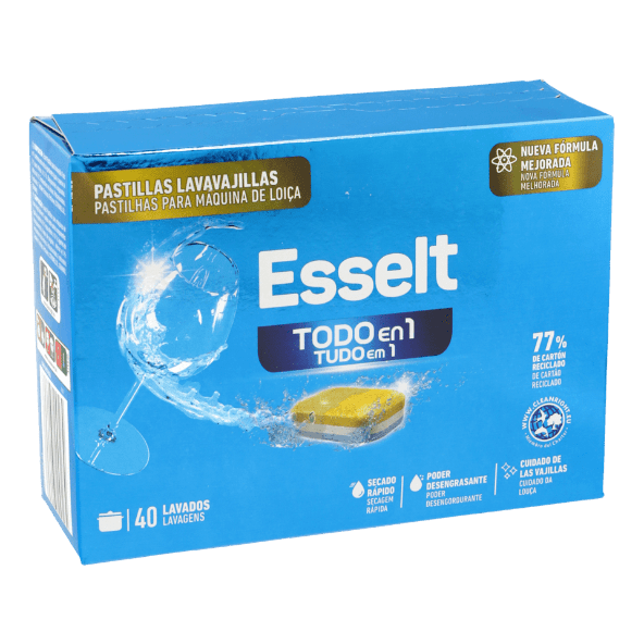 ESSELT® - Pastillas lavavajillas todo en 1