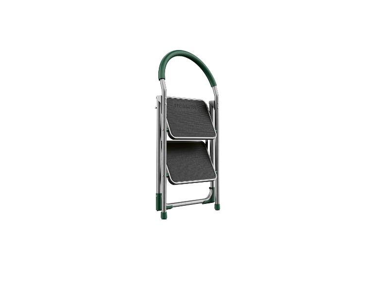 PARKSIDE® - Taburete plegable, 2 peldaños.