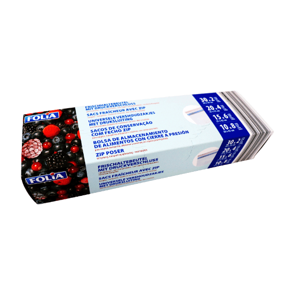 FOLIA® - Bolsas con cierre zip