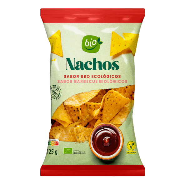 GUTBIO® - Nachos ecológicos sabor barbacoa
