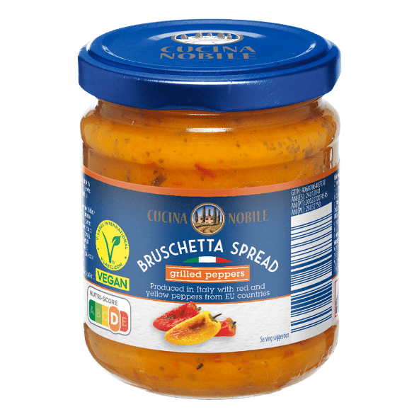 CUCINA® - Bruschetta de pimientos asados