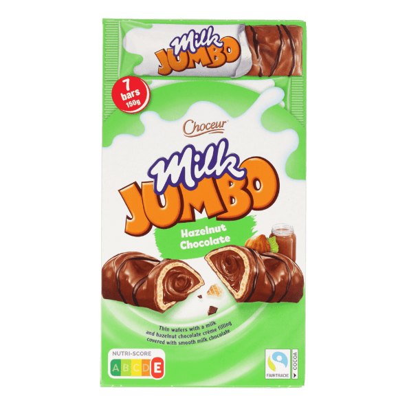 CHOCEUR® - Barritas de crema de leche con avellanas