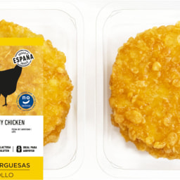Hamburguesa crunchy chicken