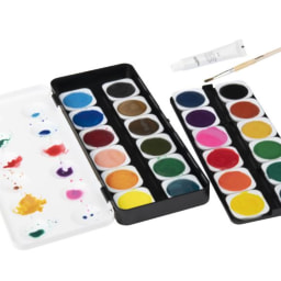 Estuche de acuarelas 24 colores