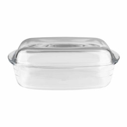O'Cuisine® Molde de vidrio rectangular con tapa