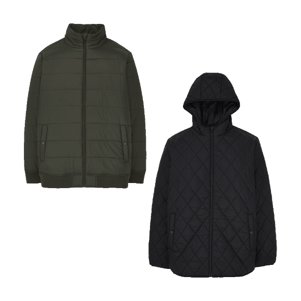 UP2FASHION® - Chaqueta acolchada de hombre