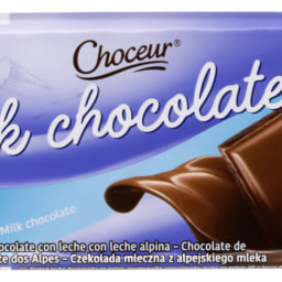 CHOCEUR® - Tableta de chocolate con leche
