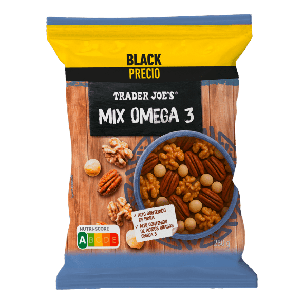 TRADER JOE'S® - Mix de frutos secos crudos Omega 3