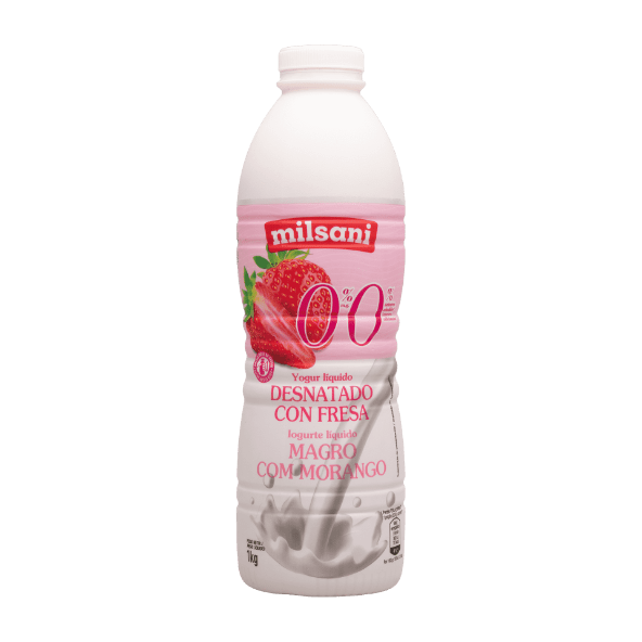 Yogur Líquido 00% con Fresa