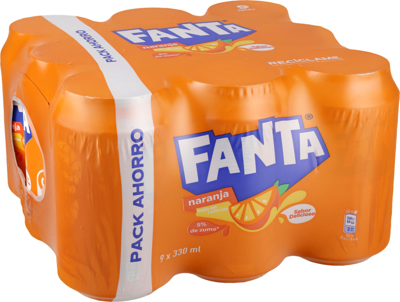 Fanta de naranja
