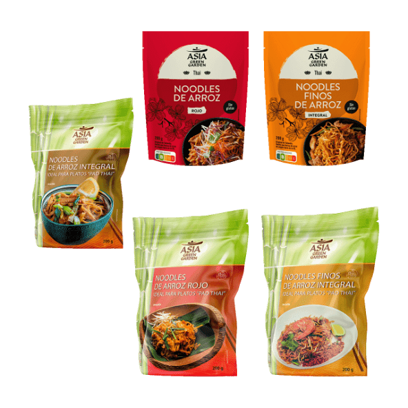 ASIA GREEN GARDEN® - Noodles finos de arroz integral