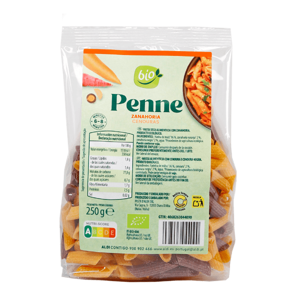 BIO® - Penne de zanahoria