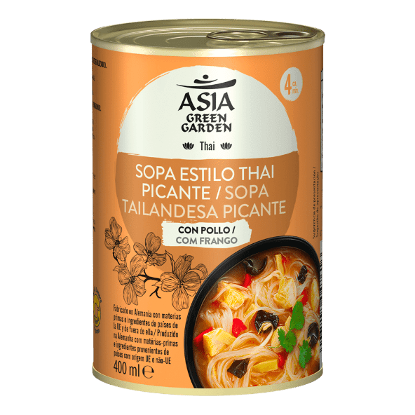 ASIA GREEN GARDEN® - Sopa tailandesa picante