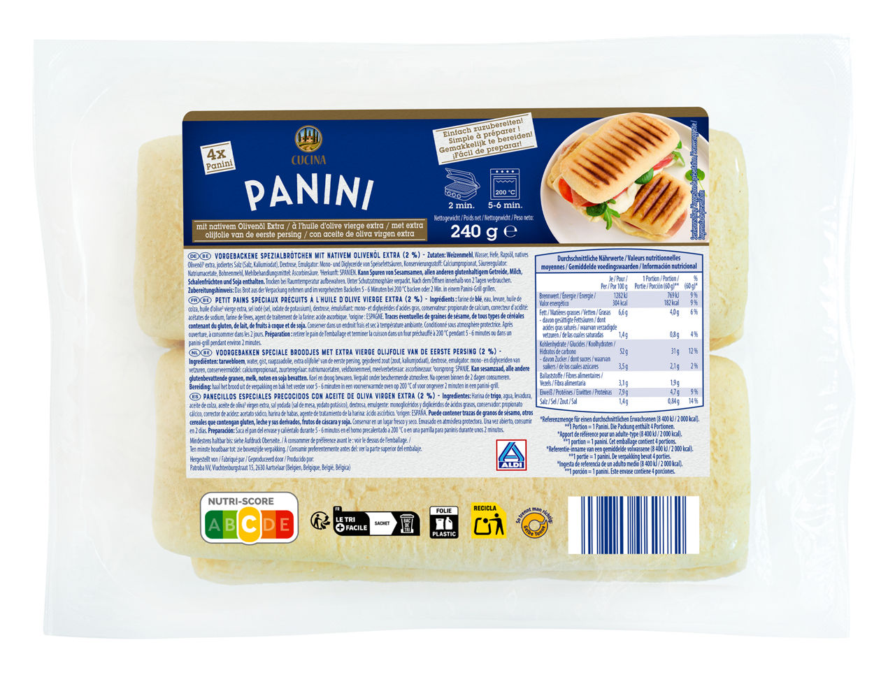 CUCINA® - Paninis italianos